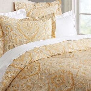 Pottery Barn Viola Duvet Set F/Q 3 piece